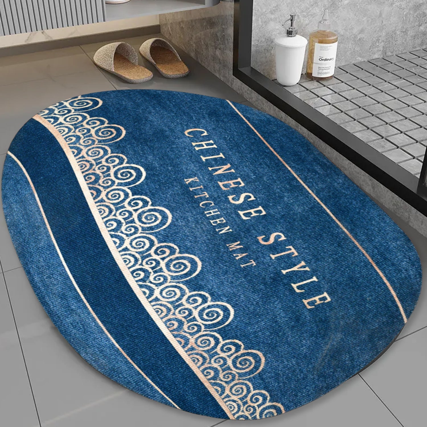 Floor Mat, Bath Mat, Door Mat Floral Pattern, Washable, Non-Slip, Stylish, Design Print Rug Mat, Stylish, Quality, Abrasion Resistant, Soundproofing, Hot Carpet, All Seasons, For Kitchen, Bedroom, Living Room (59x40 Cm) Floor Mat, Bath Mat, Door Mat Floral Pattern, Washable, Non-Slip, Stylish, Design Print Rug Mat, Stylish, Quality, Abrasion Resistant, Soundproofing, Hot Carpet, All Seasons, For Kitchen, Bedroom, Living Room (59x40 Cm)